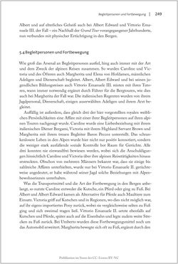Image of the Page - 249 - in Die Macht auf dem Gipfel - Alpentourismus und Monarchie 1760–1910