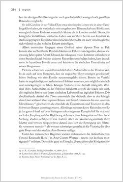Image of the Page - 254 - in Die Macht auf dem Gipfel - Alpentourismus und Monarchie 1760–1910