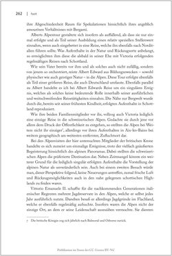 Bild der Seite - 262 - in Die Macht auf dem Gipfel - Alpentourismus und Monarchie 1760–1910