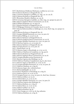 Bild der Seite - xliii - in Die Matrikel der Wiener Rechtswissenschaftlichen Fakultät - Matricula Facultatis Juristarum Studii Wiennensis, Band II:1442–1557