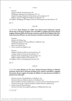 Bild der Seite - 16 - in Die Matrikel der Wiener Rechtswissenschaftlichen Fakultät - Matricula Facultatis Juristarum Studii Wiennensis, Band II:1442–1557