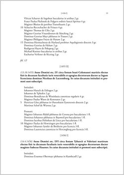 Bild der Seite - 17 - in Die Matrikel der Wiener Rechtswissenschaftlichen Fakultät - Matricula Facultatis Juristarum Studii Wiennensis, Band II:1442–1557