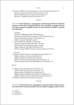 Bild der Seite - 31 - in Die Matrikel der Wiener Rechtswissenschaftlichen Fakultät - Matricula Facultatis Juristarum Studii Wiennensis, Band II:1442–1557