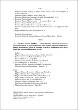 Image of the Page - 49 - in Die Matrikel der Wiener Rechtswissenschaftlichen Fakultät - Matricula Facultatis Juristarum Studii Wiennensis, Volume II:1442–1557