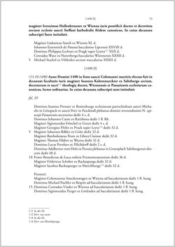Image of the Page - 51 - in Die Matrikel der Wiener Rechtswissenschaftlichen Fakultät - Matricula Facultatis Juristarum Studii Wiennensis, Volume II:1442–1557