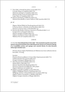 Image of the Page - 55 - in Die Matrikel der Wiener Rechtswissenschaftlichen Fakultät - Matricula Facultatis Juristarum Studii Wiennensis, Volume II:1442–1557