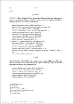 Image of the Page - 56 - in Die Matrikel der Wiener Rechtswissenschaftlichen Fakultät - Matricula Facultatis Juristarum Studii Wiennensis, Volume II:1442–1557