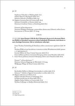 Image of the Page - 57 - in Die Matrikel der Wiener Rechtswissenschaftlichen Fakultät - Matricula Facultatis Juristarum Studii Wiennensis, Volume II:1442–1557