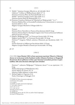 Image of the Page - 64 - in Die Matrikel der Wiener Rechtswissenschaftlichen Fakultät - Matricula Facultatis Juristarum Studii Wiennensis, Volume II:1442–1557