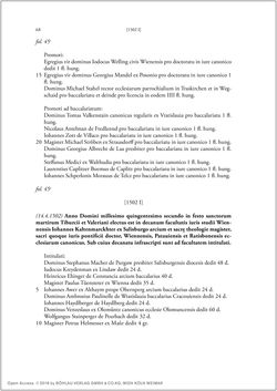Image of the Page - 66 - in Die Matrikel der Wiener Rechtswissenschaftlichen Fakultät - Matricula Facultatis Juristarum Studii Wiennensis, Volume II:1442–1557