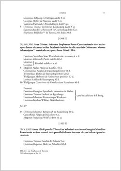 Image of the Page - 69 - in Die Matrikel der Wiener Rechtswissenschaftlichen Fakultät - Matricula Facultatis Juristarum Studii Wiennensis, Volume II:1442–1557