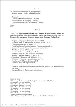 Bild der Seite - 76 - in Die Matrikel der Wiener Rechtswissenschaftlichen Fakultät - Matricula Facultatis Juristarum Studii Wiennensis, Band II:1442–1557