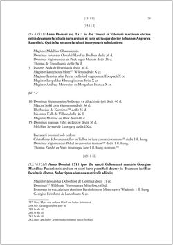 Bild der Seite - 77 - in Die Matrikel der Wiener Rechtswissenschaftlichen Fakultät - Matricula Facultatis Juristarum Studii Wiennensis, Band II:1442–1557