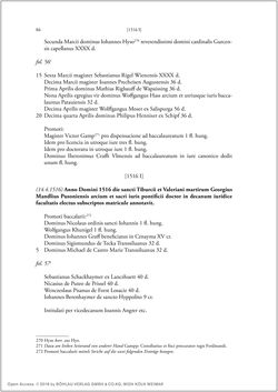 Bild der Seite - 84 - in Die Matrikel der Wiener Rechtswissenschaftlichen Fakultät - Matricula Facultatis Juristarum Studii Wiennensis, Band II:1442–1557