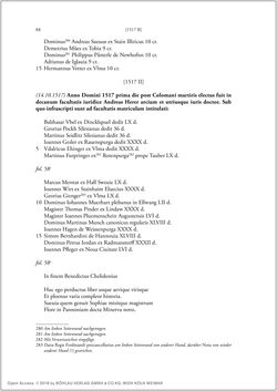 Bild der Seite - 86 - in Die Matrikel der Wiener Rechtswissenschaftlichen Fakultät - Matricula Facultatis Juristarum Studii Wiennensis, Band II:1442–1557