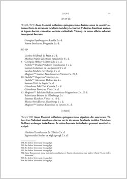 Bild der Seite - 89 - in Die Matrikel der Wiener Rechtswissenschaftlichen Fakultät - Matricula Facultatis Juristarum Studii Wiennensis, Band II:1442–1557