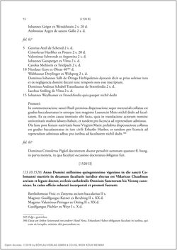 Bild der Seite - 90 - in Die Matrikel der Wiener Rechtswissenschaftlichen Fakultät - Matricula Facultatis Juristarum Studii Wiennensis, Band II:1442–1557
