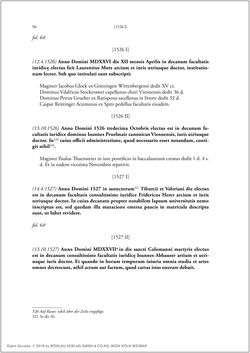 Bild der Seite - 94 - in Die Matrikel der Wiener Rechtswissenschaftlichen Fakultät - Matricula Facultatis Juristarum Studii Wiennensis, Band II:1442–1557