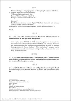 Bild der Seite - 100 - in Die Matrikel der Wiener Rechtswissenschaftlichen Fakultät - Matricula Facultatis Juristarum Studii Wiennensis, Band II:1442–1557