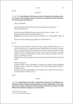 Bild der Seite - 101 - in Die Matrikel der Wiener Rechtswissenschaftlichen Fakultät - Matricula Facultatis Juristarum Studii Wiennensis, Band II:1442–1557