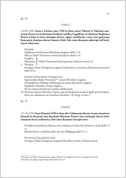 Bild der Seite - 105 - in Die Matrikel der Wiener Rechtswissenschaftlichen Fakultät - Matricula Facultatis Juristarum Studii Wiennensis, Band II:1442–1557
