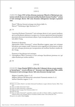 Bild der Seite - 106 - in Die Matrikel der Wiener Rechtswissenschaftlichen Fakultät - Matricula Facultatis Juristarum Studii Wiennensis, Band II:1442–1557