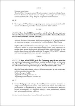 Bild der Seite - 107 - in Die Matrikel der Wiener Rechtswissenschaftlichen Fakultät - Matricula Facultatis Juristarum Studii Wiennensis, Band II:1442–1557