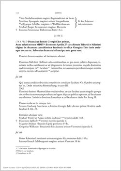 Bild der Seite - 110 - in Die Matrikel der Wiener Rechtswissenschaftlichen Fakultät - Matricula Facultatis Juristarum Studii Wiennensis, Band II:1442–1557