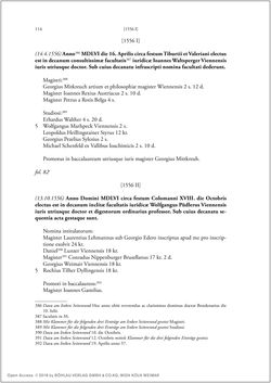 Bild der Seite - 112 - in Die Matrikel der Wiener Rechtswissenschaftlichen Fakultät - Matricula Facultatis Juristarum Studii Wiennensis, Band II:1442–1557