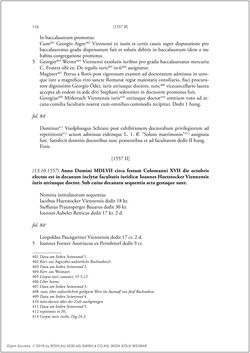 Bild der Seite - 114 - in Die Matrikel der Wiener Rechtswissenschaftlichen Fakultät - Matricula Facultatis Juristarum Studii Wiennensis, Band II:1442–1557