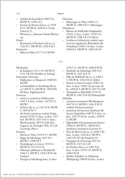 Bild der Seite - 126 - in Die Matrikel der Wiener Rechtswissenschaftlichen Fakultät - Matricula Facultatis Juristarum Studii Wiennensis, Band II:1442–1557