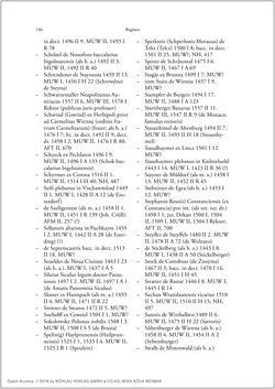 Bild der Seite - 144 - in Die Matrikel der Wiener Rechtswissenschaftlichen Fakultät - Matricula Facultatis Juristarum Studii Wiennensis, Band II:1442–1557
