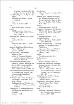 Bild der Seite - 174 - in Die Matrikel der Wiener Rechtswissenschaftlichen Fakultät - Matricula Facultatis Juristarum Studii Wiennensis, Band II:1442–1557
