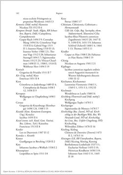 Bild der Seite - 180 - in Die Matrikel der Wiener Rechtswissenschaftlichen Fakultät - Matricula Facultatis Juristarum Studii Wiennensis, Band II:1442–1557
