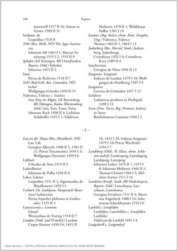Bild der Seite - 206 - in Die Matrikel der Wiener Rechtswissenschaftlichen Fakultät - Matricula Facultatis Juristarum Studii Wiennensis, Band II:1442–1557