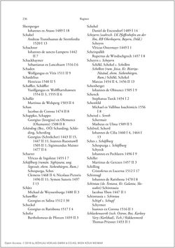 Bild der Seite - 234 - in Die Matrikel der Wiener Rechtswissenschaftlichen Fakultät - Matricula Facultatis Juristarum Studii Wiennensis, Band II:1442–1557