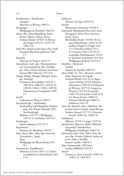 Bild der Seite - 240 - in Die Matrikel der Wiener Rechtswissenschaftlichen Fakultät - Matricula Facultatis Juristarum Studii Wiennensis, Band II:1442–1557