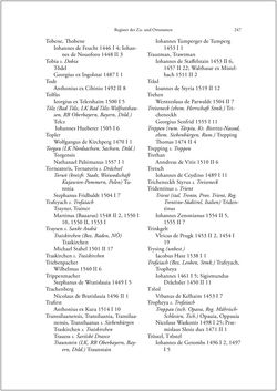 Bild der Seite - 245 - in Die Matrikel der Wiener Rechtswissenschaftlichen Fakultät - Matricula Facultatis Juristarum Studii Wiennensis, Band II:1442–1557