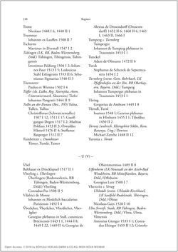 Bild der Seite - 246 - in Die Matrikel der Wiener Rechtswissenschaftlichen Fakultät - Matricula Facultatis Juristarum Studii Wiennensis, Band II:1442–1557