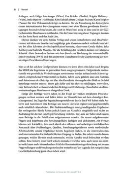 Bild der Seite - 8 - in Mauthausen und die nationalsozialistische Expansionsund Verfolgungspolitik, Band 1