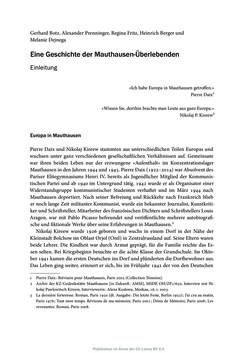 Image of the Page - 13 - in Mauthausen und die nationalsozialistische Expansionsund Verfolgungspolitik, Volume 1