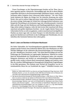 Image of the Page - 32 - in Mauthausen und die nationalsozialistische Expansionsund Verfolgungspolitik, Volume 1