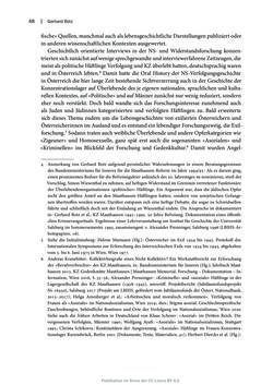 Bild der Seite - 48 - in Mauthausen und die nationalsozialistische Expansionsund Verfolgungspolitik, Band 1