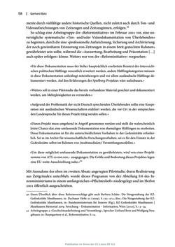Image of the Page - 58 - in Mauthausen und die nationalsozialistische Expansionsund Verfolgungspolitik, Volume 1