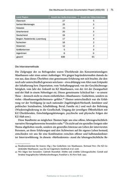 Bild der Seite - 71 - in Mauthausen und die nationalsozialistische Expansionsund Verfolgungspolitik, Band 1