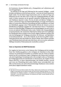 Bild der Seite - 124 - in Mauthausen und die nationalsozialistische Expansionsund Verfolgungspolitik, Band 1