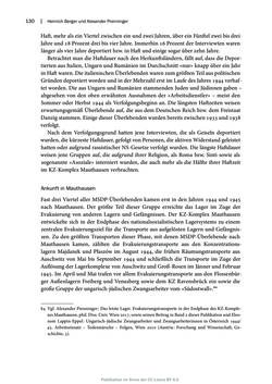 Bild der Seite - 130 - in Mauthausen und die nationalsozialistische Expansionsund Verfolgungspolitik, Band 1