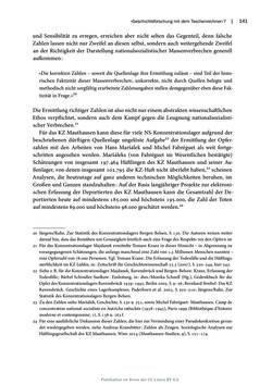 Bild der Seite - 141 - in Mauthausen und die nationalsozialistische Expansionsund Verfolgungspolitik, Band 1