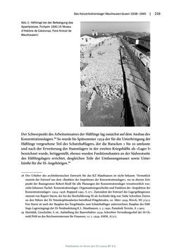 Bild der Seite - 219 - in Mauthausen und die nationalsozialistische Expansionsund Verfolgungspolitik, Band 1