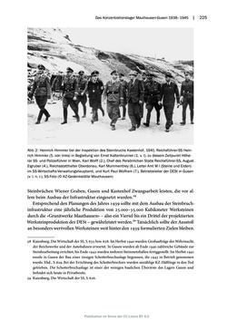 Bild der Seite - 225 - in Mauthausen und die nationalsozialistische Expansionsund Verfolgungspolitik, Band 1